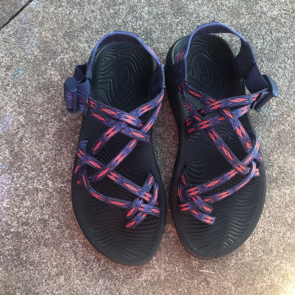 Classic Women’s ZX/2 Chacos Blue and Orange